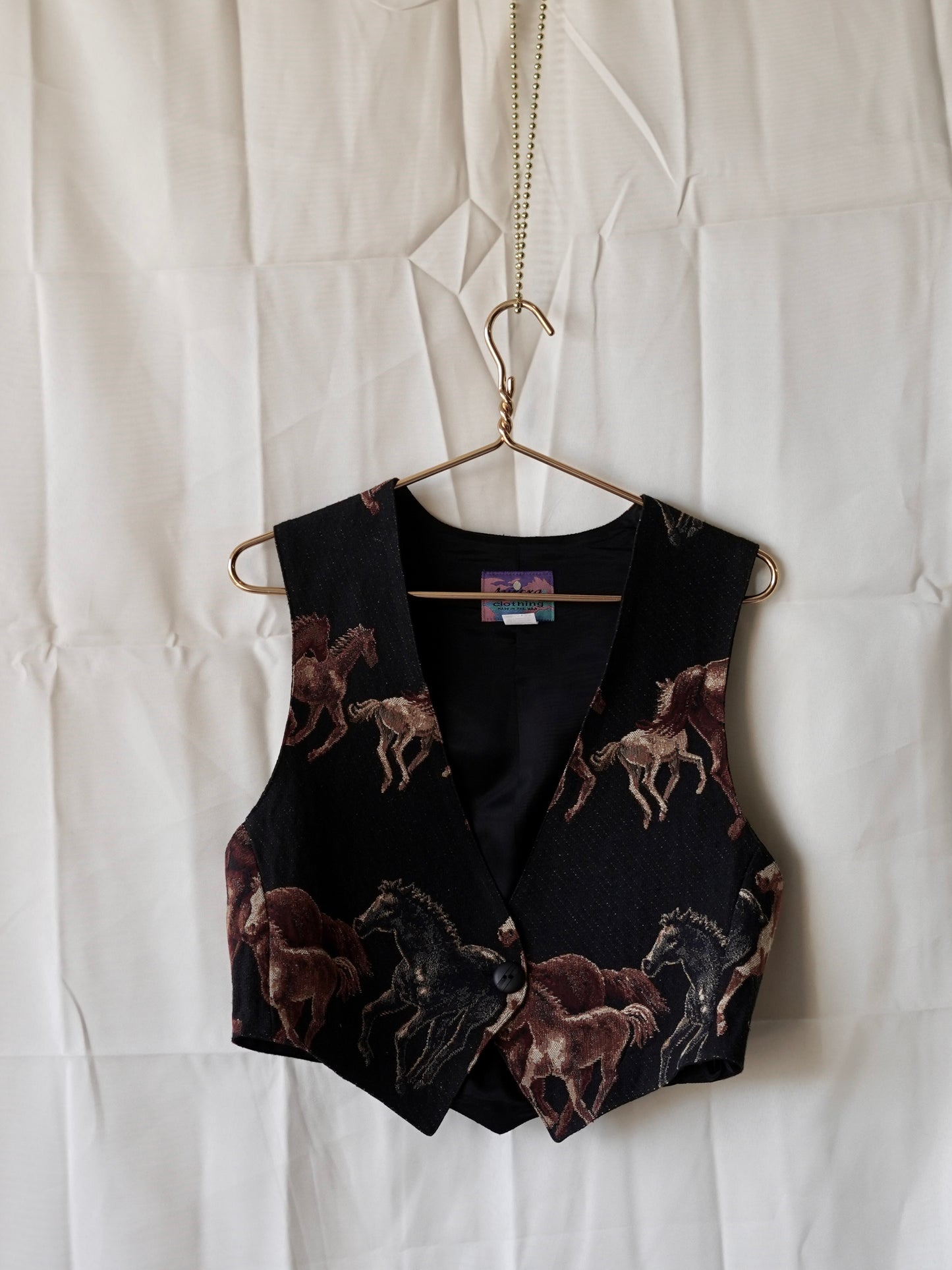 Vintage Equestrian Vest