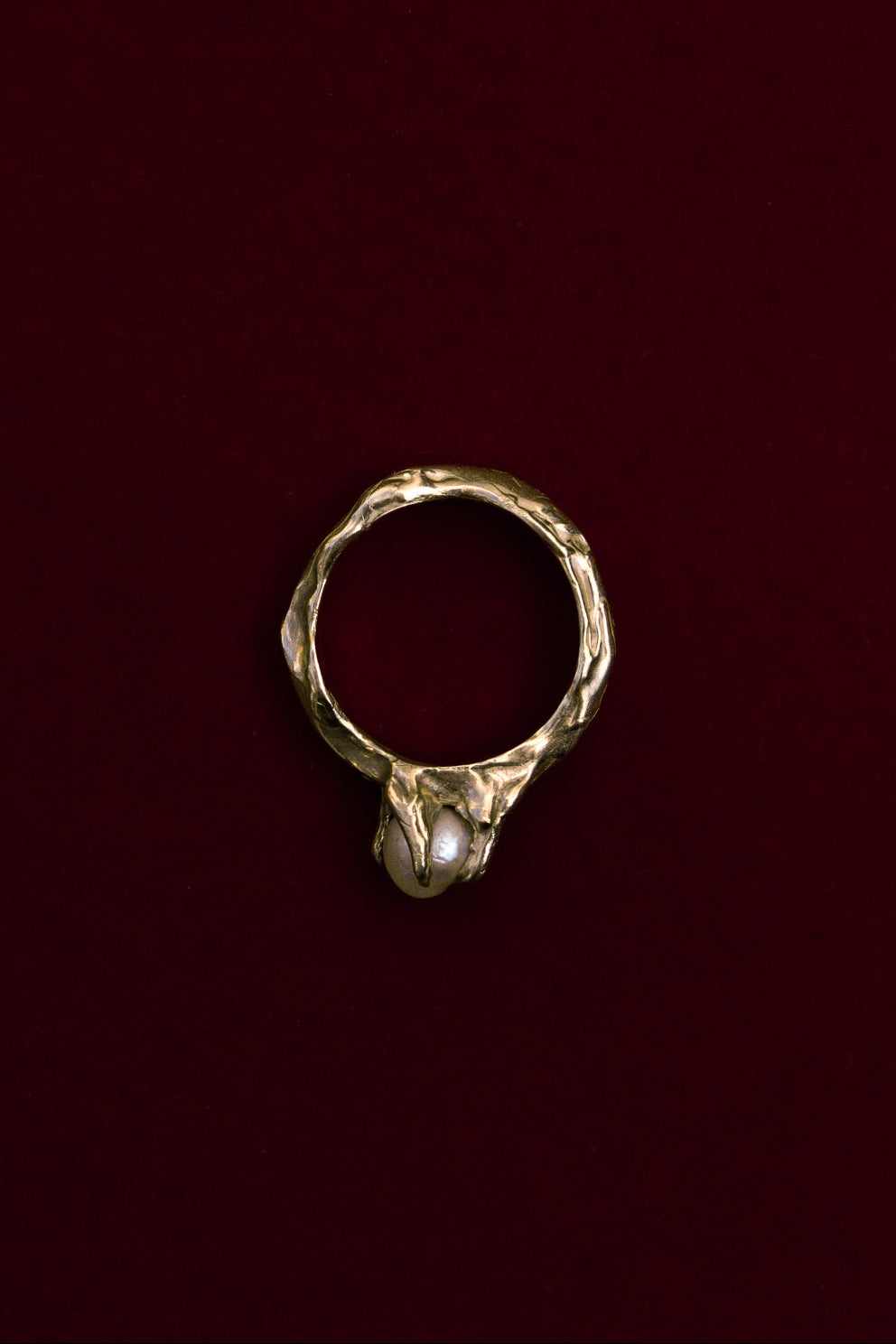 Baroque Pearl Ring